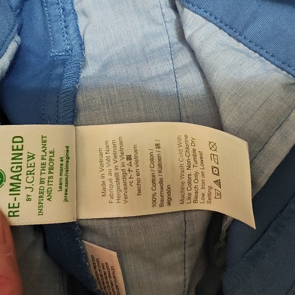 J Crew 26 Sailor Heritage Chino Pant Sail Blue NWT - Picture 8 of 11